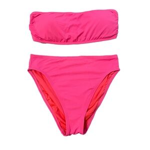 MICHAEL KORS Neon Pink 2 Piece Swimsuit size small women’s